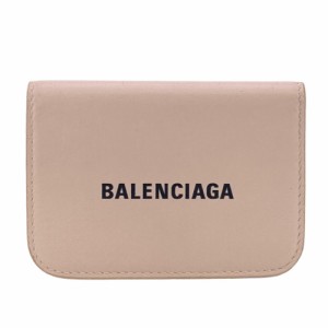 BALENCIAGA/バレンシアガ  593813 エブリデイ レザー 三つ折り財布 ピンク レディース ブランド