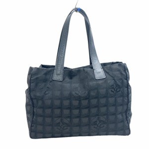 CHANEL/シャネル  ニュートラベルライン ココマーク ナイロン トートバッグ ブラック レディース ブランド