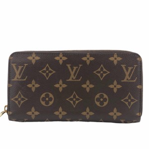 LOUIS VUITTON/ルイヴィトン ビトン M41894 ジッピーウォレット モノグラム レザー 長財布 ブラウン ユニセックス ブランド