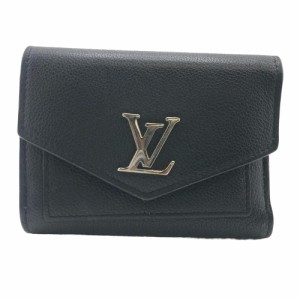 LOUIS VUITTON/ルイヴィトン ビトン M62947 ポルトフォイユマイロックミー トリヨン レザー 三つ折り財布 ブラック ユニセックス ブラン