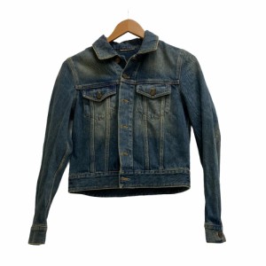 SAINT LAURENT/サンローラン  695196 21年 F36 デニム デニムジャケット ブルー レディース ブランド