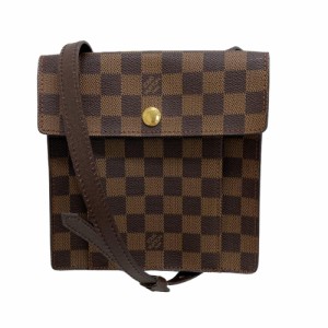 LOUIS VUITTON/ルイヴィトン ビトン N45272 ピムリコ ダミエ レザー ショルダーバッグ ブラウン レディース ブランド