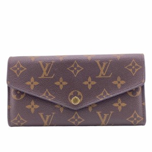 LOUIS VUITTON/ルイヴィトン ビトン M60531 ポルトフォイユサラ モノグラム レザー 長財布 ブラウン ユニセックス ブランド