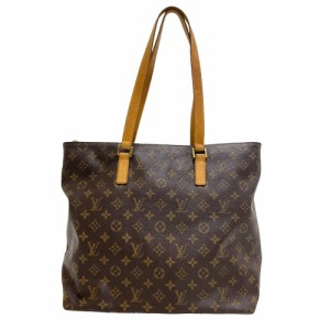 LOUIS VUITTON/ルイヴィトン ビトン M51151 カバメゾ モノグラム レザー トートバッグ ブラウン レディース ブランド