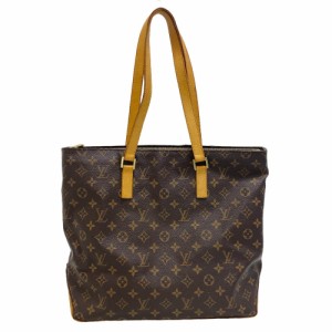 LOUIS VUITTON/ルイヴィトン ビトン M51151 カバメゾ モノグラム レザー トートバッグ ブラウン レディース ブランド