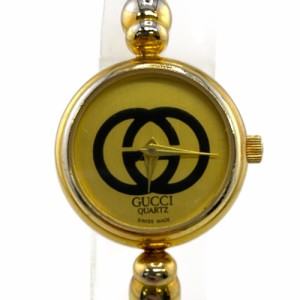 GUCCI/グッチ  2047L 088-847 オールドグッチ バングルウォッチ クオーツ GP 腕時計 ゴールド レディース ブランド