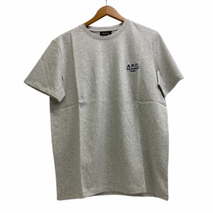 A.P.C./アーペーセー  H26840 L COEZC PAA コットン 半袖Ｔシャツ グレー メンズ ブランド