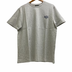 A.P.C./アーペーセー  H26840 XL COEZC PAA コットン 半袖Ｔシャツ グレー メンズ ブランド