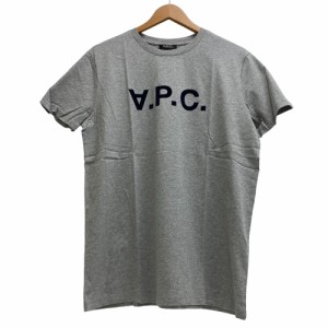 A.P.C./アーペーセー  H26943 M COEZB PLB コットン 半袖Ｔシャツ グレー メンズ ブランド