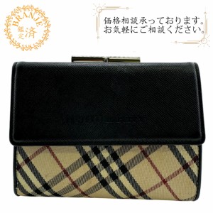 美品　バーバリー　折り財布　ノバチェック　ホースロゴ　キャンバス　三つ折り財布 楽天市場】バーバリー 財布 ノバチェックの通販