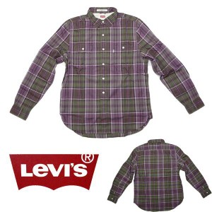 リーバイス Levi's ワークシャツ チェック 長袖