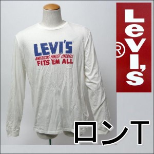 リーバイス Levi's ロンT ビンテージ 長袖シャツ ホワイト メンズ カジュアル 日本サイズM