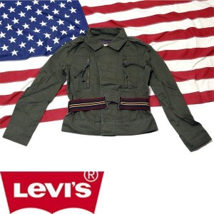 リーバイス レディース クロップドジャケット ジャンパー ブルゾン Levi's M