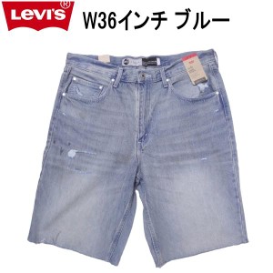 リーバイス  ショートパンツ ストレッチデニム ジーンズ ショーツ ハーフパンツ Levi’s W36インチ ブルー 【メンズ】 メンズカジュアル