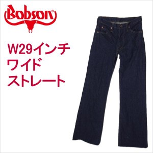 ボブソン BOBSON ジーンズ ワイドストレート W29インチ