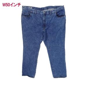 W50インチ ブルーウェイ 日本製 ジーンズ ストレート 大きいサイズ