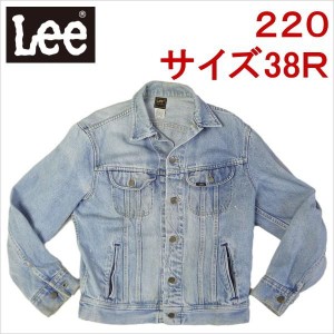 リー lee デニム 220 ジージャン デニムジャケット RIDERS ライダース JEANS