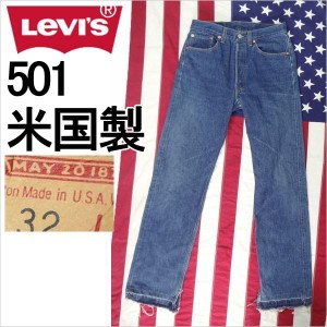 リーバイス ジーンズ 501 Levi's 米国製 ジーパン W32 メンズカジュアル MADE IN THE USA