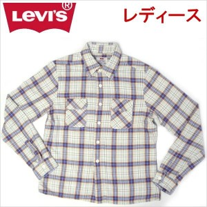 リーバイス levi's レディース ワークシャツ カジュアル 長袖 M