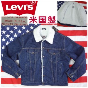 リーバイス 米国製 ジージャン Ｇジャン Levi’s デニムジャケット トラッカー 40 Lサイズ MADE IN THE USA