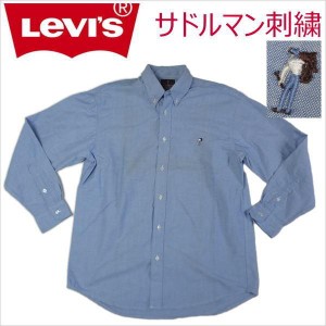 リーバイス Levi's ボタンダウンシャツ ワーク シャンブレー 長袖 M