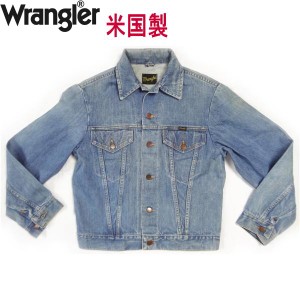 ラングラー Wrangler ジージャン Ｇ デニムジャケット トラッカー 米国製 MADE IN THE USA