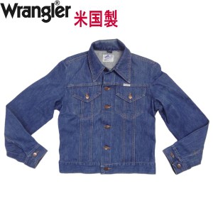 ラングラー Wrangler 米国製 USA製 ジージャン デニムジャケット アメリカ製 MADE IN THE USA