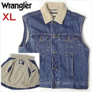 ラングラー Wrangler ジーンズ デニムベスト メンズ 大きい 日本サイズXL