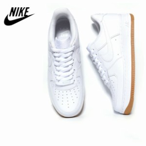 NIKE AIR FORCE 1 07 WHITE GUM ナイキ エアフォース 1 スニーカー ( 白 ホワイト ガムソール メンズ DJ2739-100 )