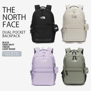 ノースフェイス リュック ザノースフェイス デュアル ポケット バックパック THE NORTH FACE 軽量 軽い 通勤 通学 ロゴ 大容量 リュック