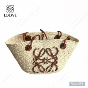 LOEWE ロエベ loewe アナグラム バスケットバッグ スモール (イラカヤシ＆カーフ) ショルダーバッグ 大人気 トートバッグ ブランド