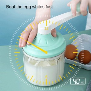ミルク泡立て器 手動 ハンドミキサー 多機能 ビーター 卵泡立て器 調理用 卵 コーヒー 牛乳 調理用 キッチン 料理ツール 多機能卵泡立て
