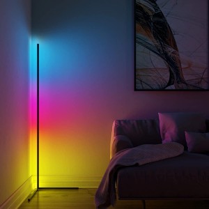 RGB 変色 フロアランプ 調光可能 フロアライト 北欧風 LEDランプ コーナーライト 358種類のライトの効果 間接照明 フロアスタンド?ランプ