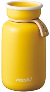 アイボリー 真空断熱 マグボトル mosh水筒 330ml 350ml魔法瓶 マグボトル スポーツボトル 真空断熱 保温 保冷完全密閉してくれるのでカバ
