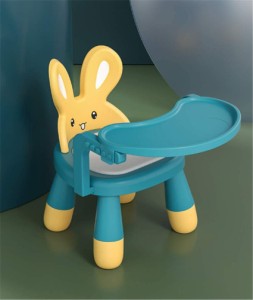 腰掛け チャイルドシート 子供 椅子 ベビーテーブル 調節可能 かわいい 兔 萌えキャラ トレイ 食事 キッズ いす おしゃれ 家用