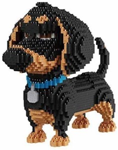 2000 + PCモデル超かわいい犬ナノナノミニブロックブロック大人のおもちゃ子供のギフトDIY?シュナウザー6+