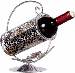 アンティーク ワインホルダー ワインラック シャンパン ボトル スタンド インテリア ディスプレイ 選べるカラー W45