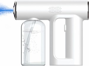 20％OFFクーポン+10倍ポイント6/3-6/10期間限定噴霧器 全自動 電気 霧吹きスプレー ワンタッチ ナノ蒸気噴霧ガン 霧吹き 細かい ナノメー