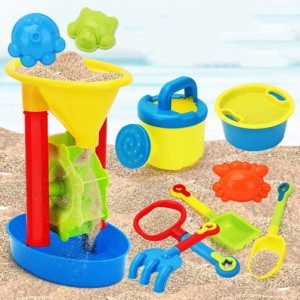 砂場セット 砂遊びおもちゃ 砂場遊び ビーチ おもちゃ 水遊び 公園遊び 砂のおもちゃ 知育玩具 お祭り 11pcs