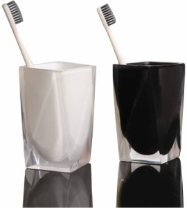 歯磨きコップ ペアコップ 抗菌 洗面所コップ 汚れにくい カップ コップ シンプル 2点セット 歯ブラシが付かない カップルカップ