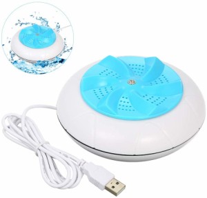 ポータブル洗濯機 超音波 タービン 小型 洗濯機 ウォッシャー ミニ洗浄機 投入式 携帯型 簡易 USB給電式 衛生節水 コンパクト 一人暮らし