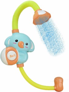 お風呂おもちゃ 水遊び玩具 シャワーおもちゃ 水遊び 電動噴水おもちゃ 強力な吸盤付き 噴水おもちゃ おふろ おもちゃ 水遊び 人気 お風