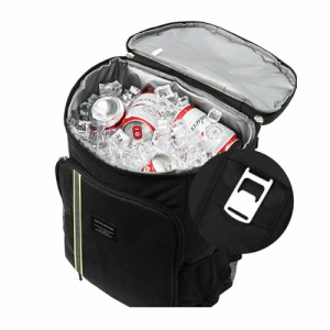 大容量アイスパック、ビールアイスパック、屋外ポータブルピクニック保存バッグ、バックパック多くの機会に適しています：冷却されたバッ
