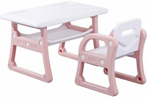 キッズテーブルセット 子供用テーブル 椅子 ローテーブル 学習机 机椅子セット キッズチェア ローチェア ピンク