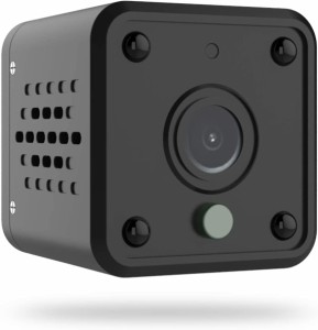 スマートカメラ WiFi 見守りカメラ スマホ対応 ワイヤレス屋内防犯カメラ 1080P FHD ベビー/老人/ペット見守りカメラ Alexa連携 超小型カ