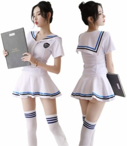 セーラー服 セクシー コスプレ エロ 過激 エッチ な えろい コスチューム ランジェリー ベビードール 可愛い かわいい 海軍風 JK 制服 高