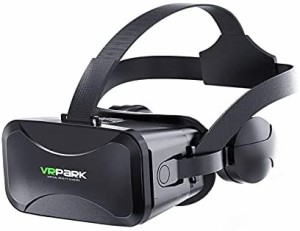 2021年 スマホ 用 VR ゴーグル VR ヘッド セット ヘッド フォン 付 Android 対応