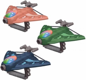 【3点セット】おもちゃガン モデルガン　ハングリーアヒル　キッズシューティングゲームの　おもちゃ　飛行機　スリングショット　おもち