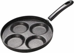 目玉焼き フライパン 卵焼き器 4枚焼き 24cm エッグクッカー エッグメーカー ノンスティック アルミニウム合金 卵パン