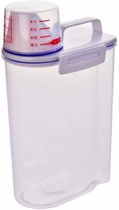 保存容器 キャニスター プラスチック 密閉容器 密閉式 密封容器 食品貯蔵タンク 湿気を防ぐ 透明 気密性が良い 省スペース 米 保存 保存